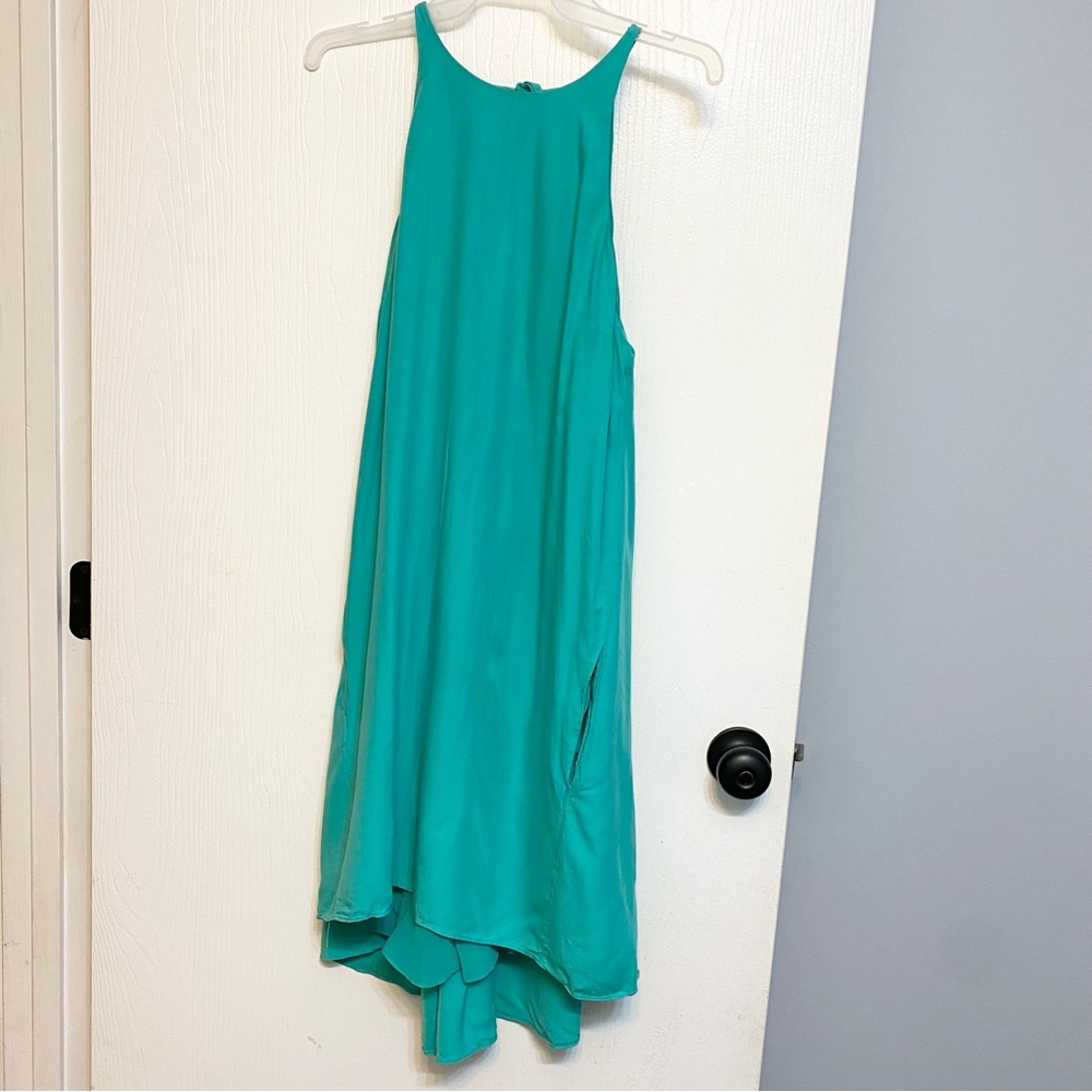 Turquoise High-Low Mid-Thigh Length Dress by Rachel Roy Women’s Size Small